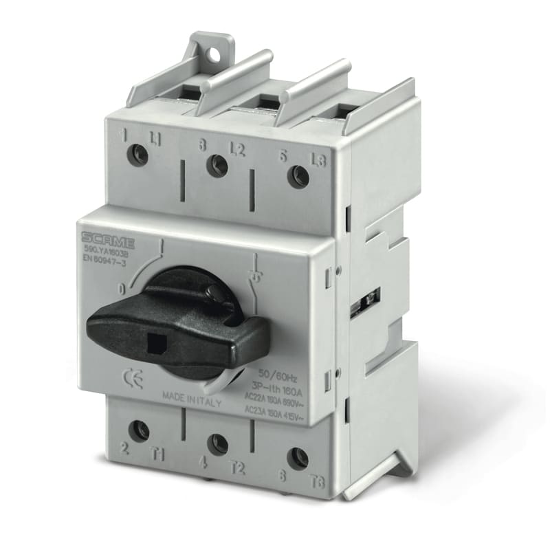 SCAME PARRE - FRUTTO INTERRUTTORE 125A 8 POLI  BOX