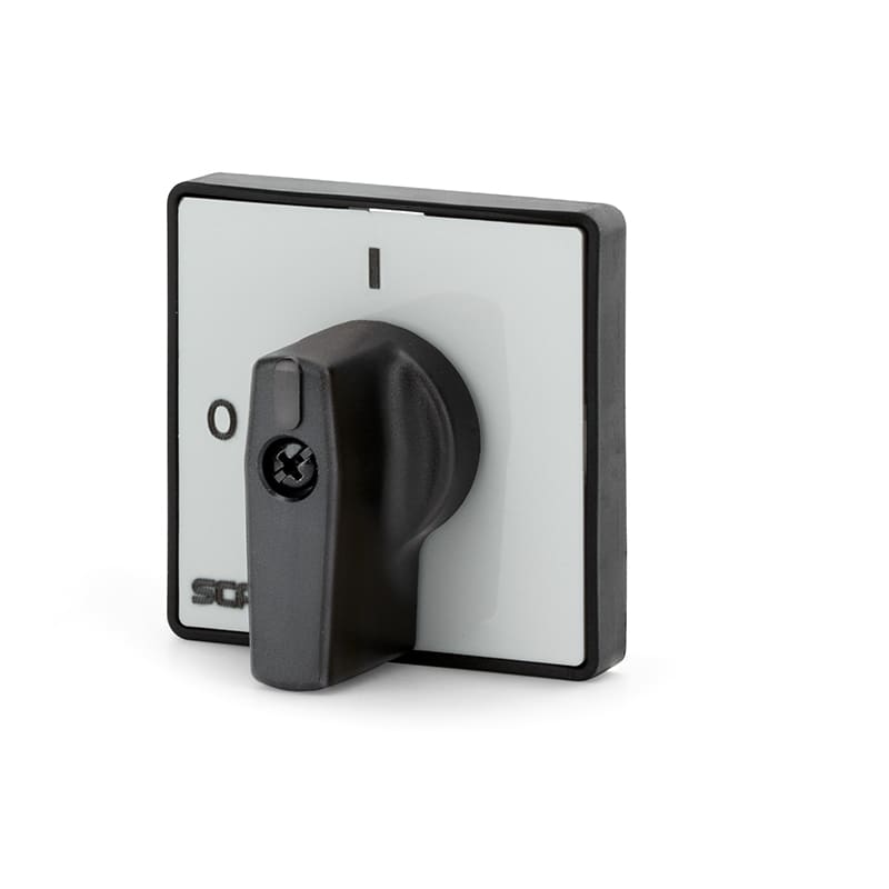 SCAME PARRE - DISPOS.STANDARD Q.48MM NR/GR BLOC/PORT.