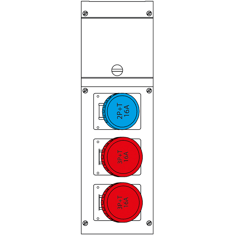 SCAME PARRE - QUADRO DISTR. PORTATILE BLOCK3