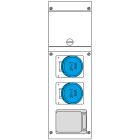 SCAME PARRE - QUADRO DISTR. PORTATILE BLOCK3