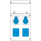 SCAME PARRE - QUADRO DISTR. PORTATILE BLOCK4