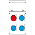 SCAME PARRE - QUADRO BLOCK4 CON CAVALLETTO IP66