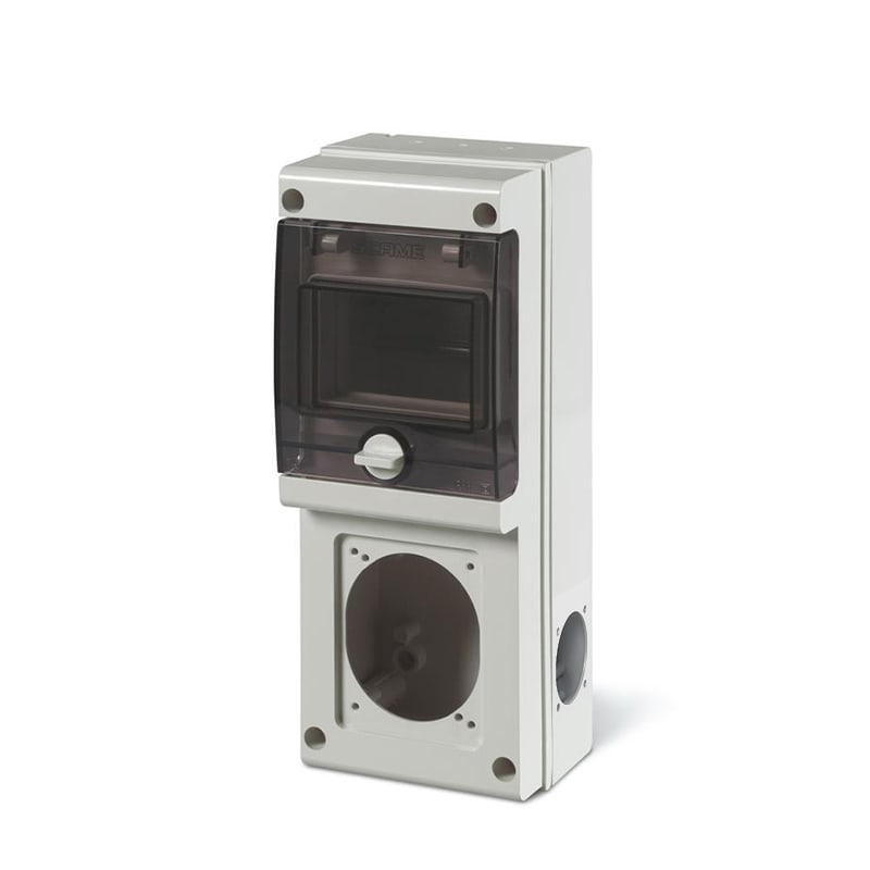 SCAME PARRE - QUADRO VUOTO BLOCK1 3 PRESE (2+1)
