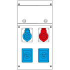 SCAME PARRE - QUADRO DISTR. DA PARETE BLOCK4