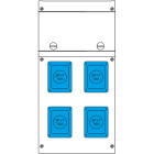 SCAME PARRE - QUADRO DISTR. DA PARETE BLOCK4