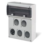 SCAME PARRE - QUADRO VUOTO BLOCK5 C/FORI X 5 PRESE