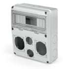 SCAME PARRE - QUADRO ENERBOX 11 DIN 2X16/32A-2XDOMO