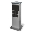 SCAME PARRE - COLON.INOX KIOSK DOMINO 4   VUOTA