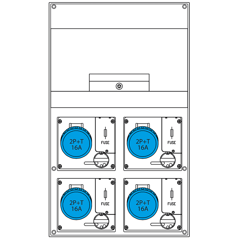 SCAME PARRE - QUADRO DISTRIBUZIONE DOMINO 550  IP66