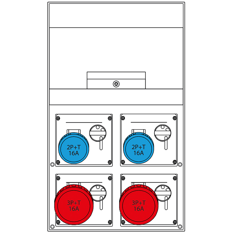 SCAME PARRE - QUADRO DISTRIBUZIONE DOMINO 550  IP66