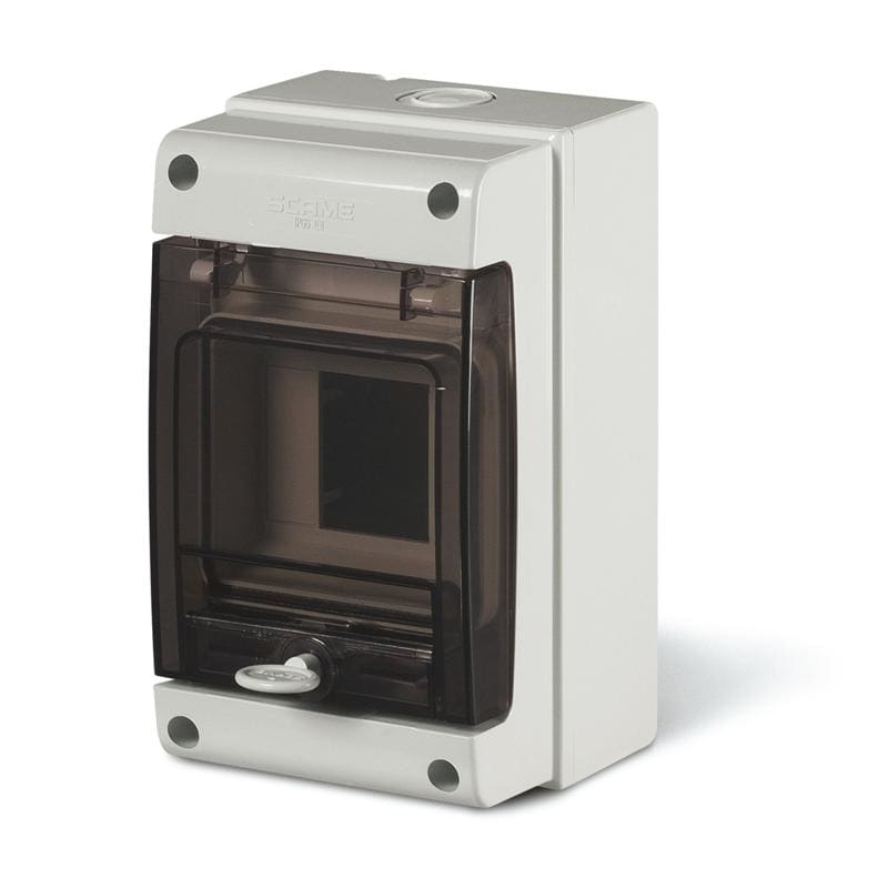 SCAME PARRE - CENTRALINO DOMINO 4 DIN + 2 MORSETTIERE