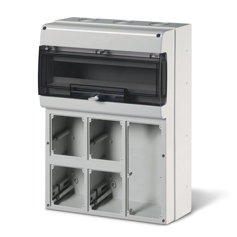 SCAME PARRE - CENTRALINO M550 24DIN PER 5 PRESE (4+1)