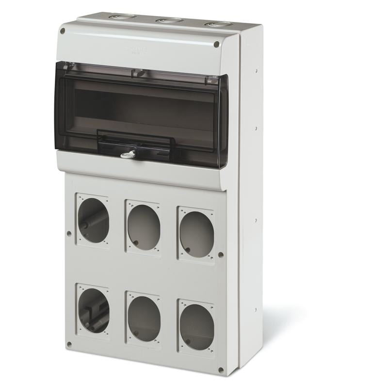 SCAME PARRE - QUADRO DOMINO MOD.550 6 PRESE