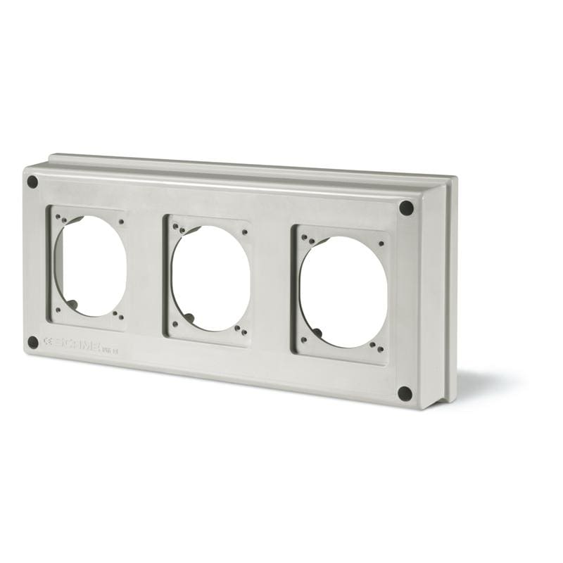 SCAME PARRE - COPERCHIO MODULO 150  3 PRESE