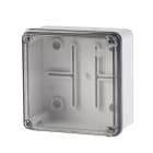 SCAME PARRE - SCATOLA DER.100X100 S/PAS IP56  TRASPAR.