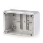 SCAME PARRE - SCATOLA DER.120X 80 S/PAS IP56  TRASPAR.