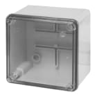 SCAME PARRE - SCATOLA DER.100X100 ALTA IP56  TRASPAR.