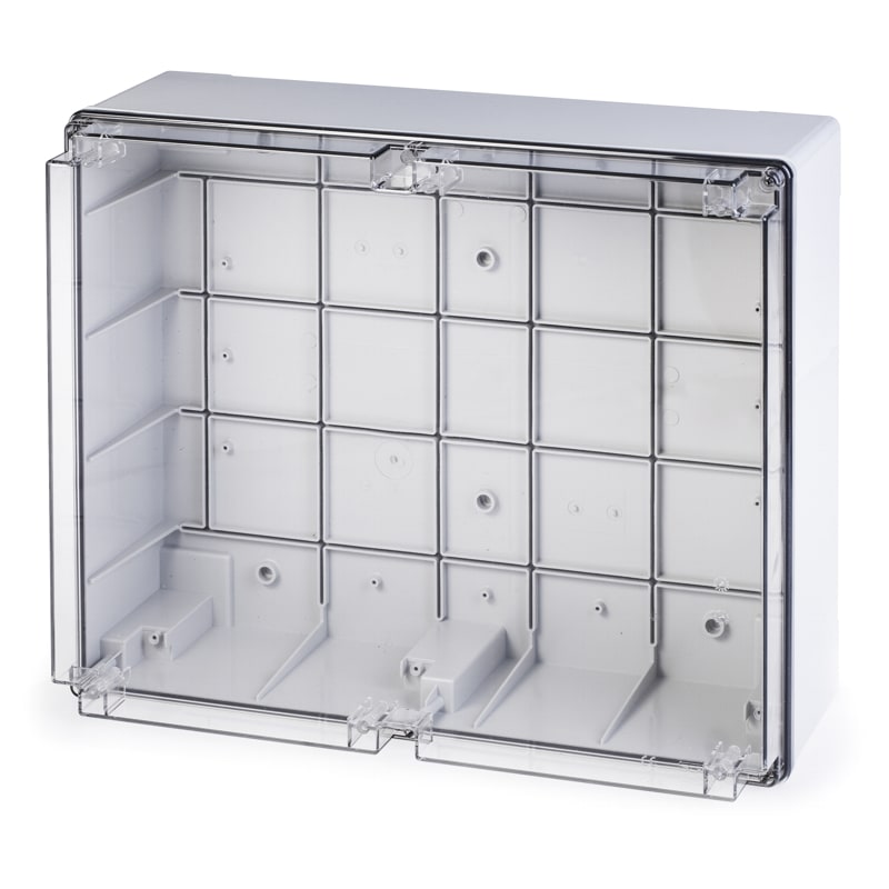 SCAME PARRE - SCATOLA DER.460X380 ALTA  IP56 TRASPAR.