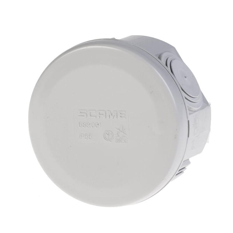 SCAME PARRE - SCATOLA DER. D.65   C/PAS.IP55 CUBIK 960