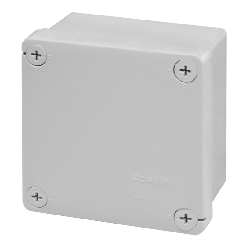 SCAME PARRE - SCATOLA DER.100X100 S/PAS.IP55 SCABOX