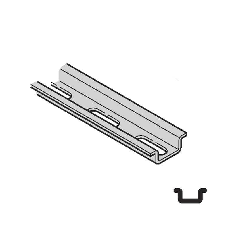 SCAME PARRE - GUIDA DIN  ESECUZ.OMEGA 15X5,5    S/FORI