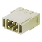 SCAME PARRE - CONNETTORE HAN ES 5 CONTATTI MASCHIO