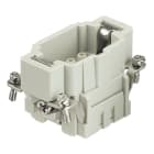 SCAME PARRE - INSERTO MASCHIO A CRIMP.6 POLI