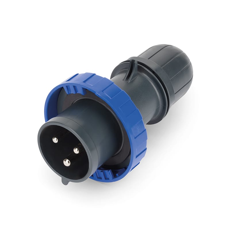SCAME PARRE - SPINA MOBILE 30A 2P 3W 6H IP67 250V