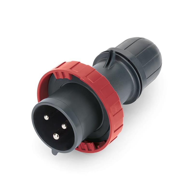 SCAME PARRE - SPINA MOBILE 30A 2P 3W 7H IP67 480V