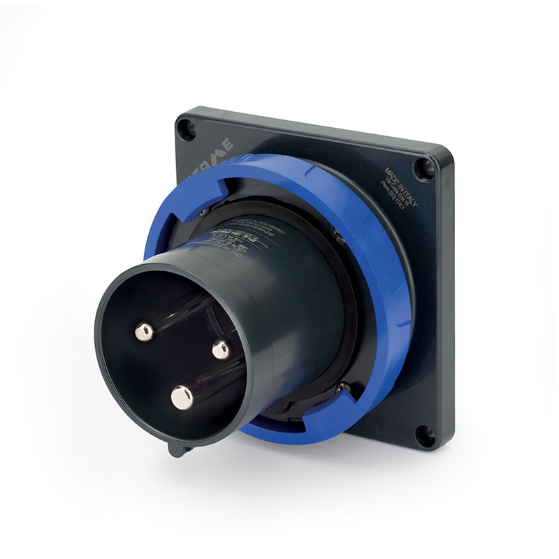 SCAME PARRE - SPINA DA INCASSO 100A 3P 4W 9H IP67