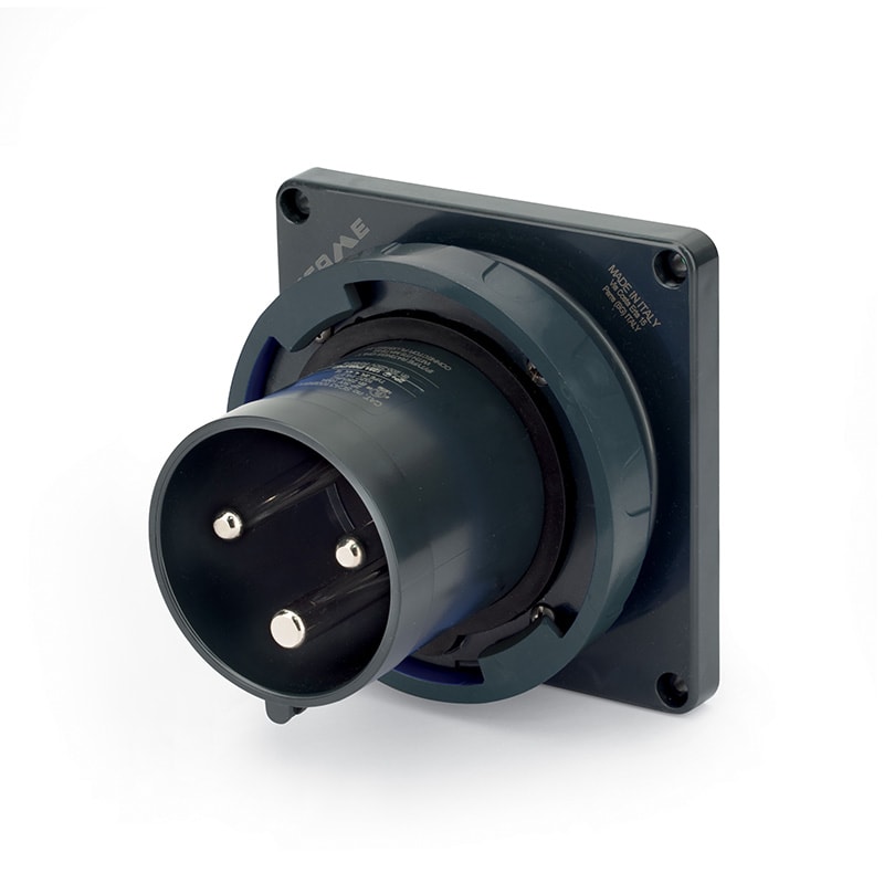 SCAME PARRE - SPINA DA INCASSO 100A 4P 5W 5H IP67