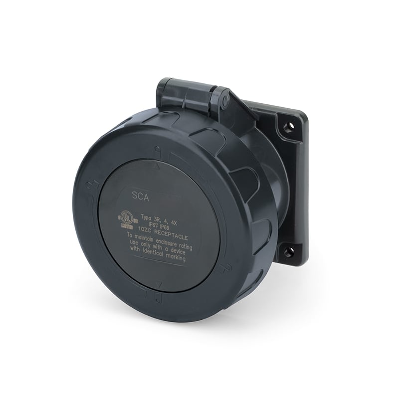 SCAME PARRE - PRESA FISSA 20A 4P 5W 5H IP67