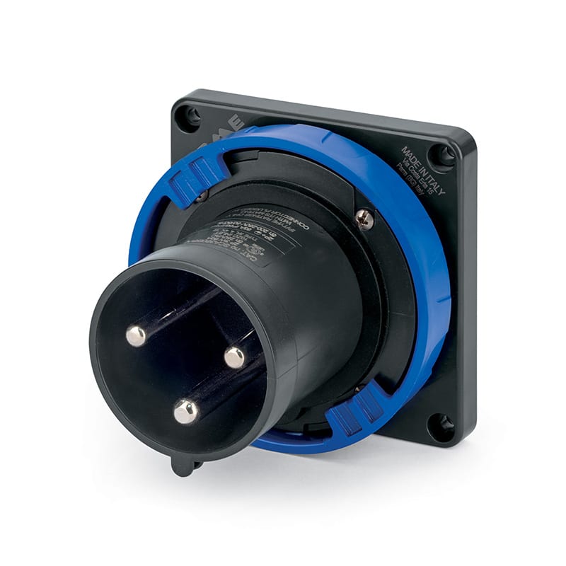 SCAME PARRE - SPINA DA INCASSO 60A 4P 5W 9H IP67