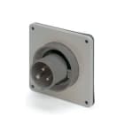 SCAME PARRE - SPINA DA INCASSO 30A 2P 3W 5H IP67 277V