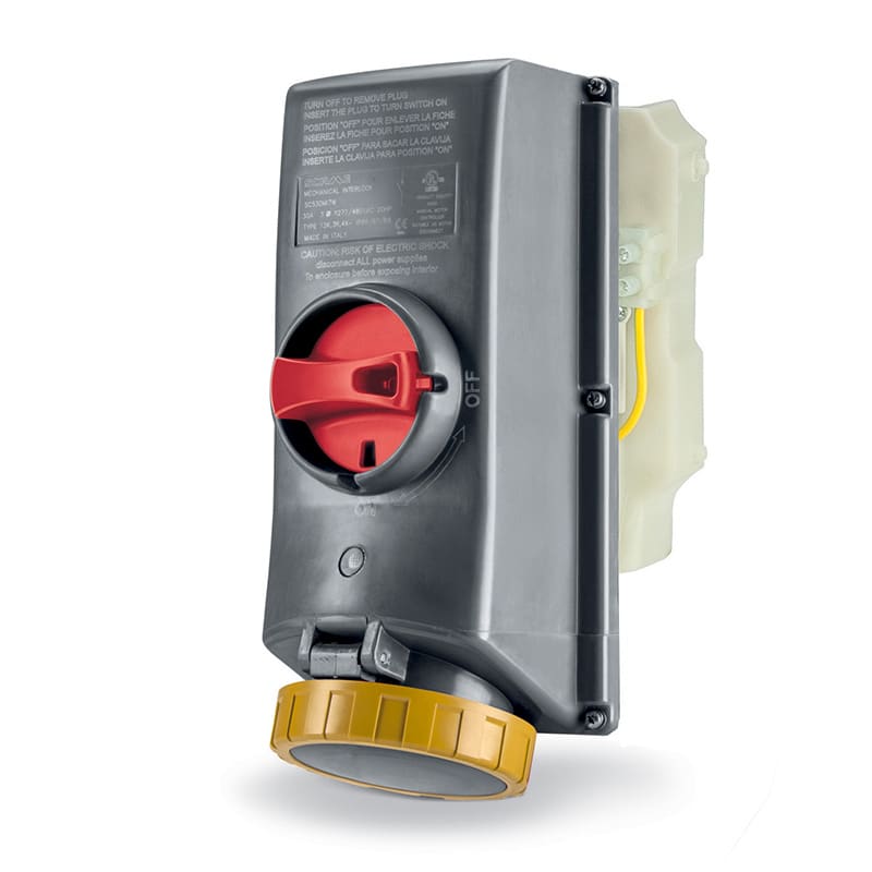 SCAME PARRE - PRESA INTERBL. 30A 2P 3W 4H