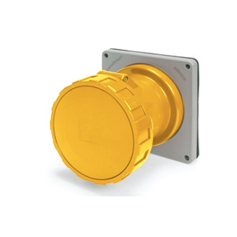 SCAME PARRE - PRESA FISSA 60A 2P 3W 4H IP67 125V