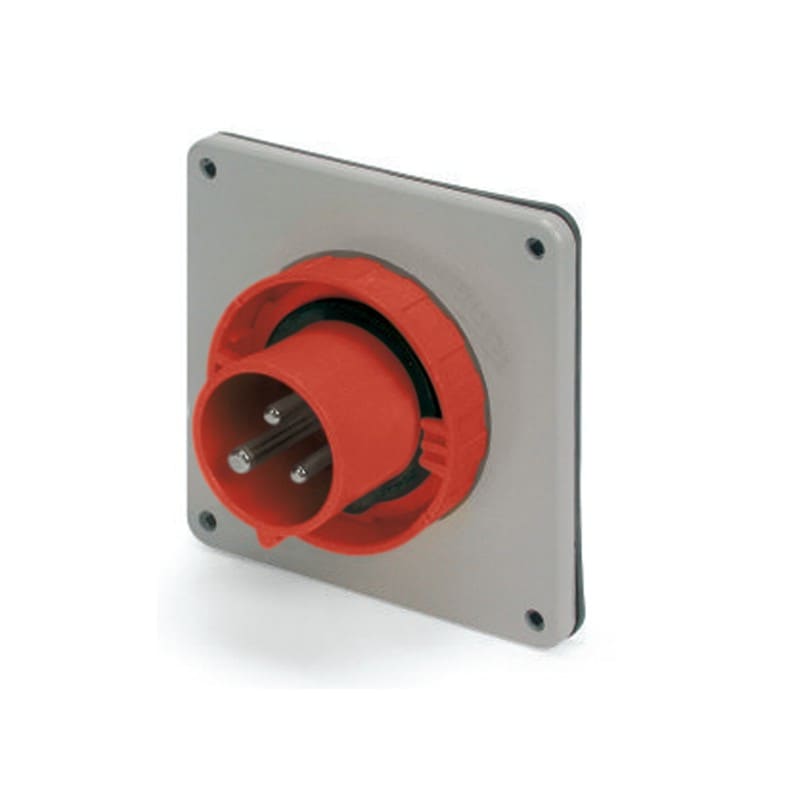 SCAME PARRE - SPINA DA INCASSO 30A 3P 4W 7H IP67