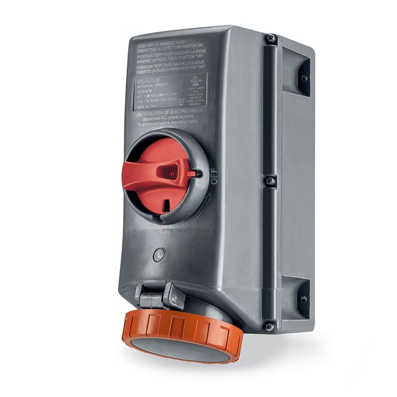 SCAME PARRE - PRESA INTERBL. 30A 3P 4W 12H