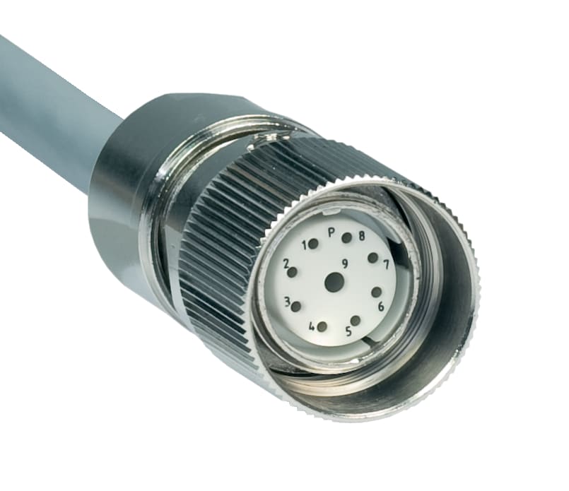 SCHMERSAL - A-K8+1P-M23-S-G-10M-BK-1-XX4 /M23-9P-10M