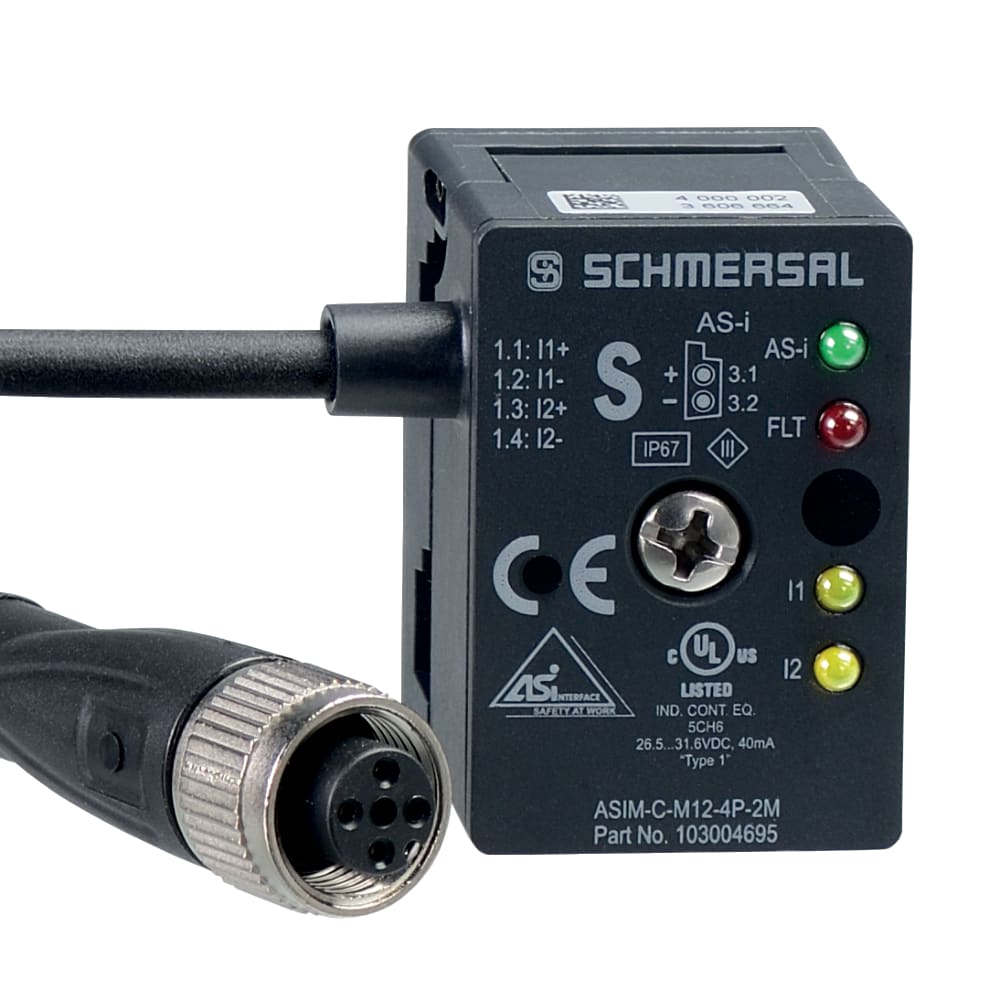 SCHMERSAL - ASIM-C-M12-4P-0,5M