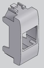 SCHNEIDER ELECTRIC - ADATT.RJ45 BTICINO LIVING INT.
