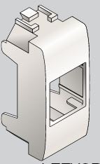 SCHNEIDER ELECTRIC - Adattatore RJ45 Bticino Light
