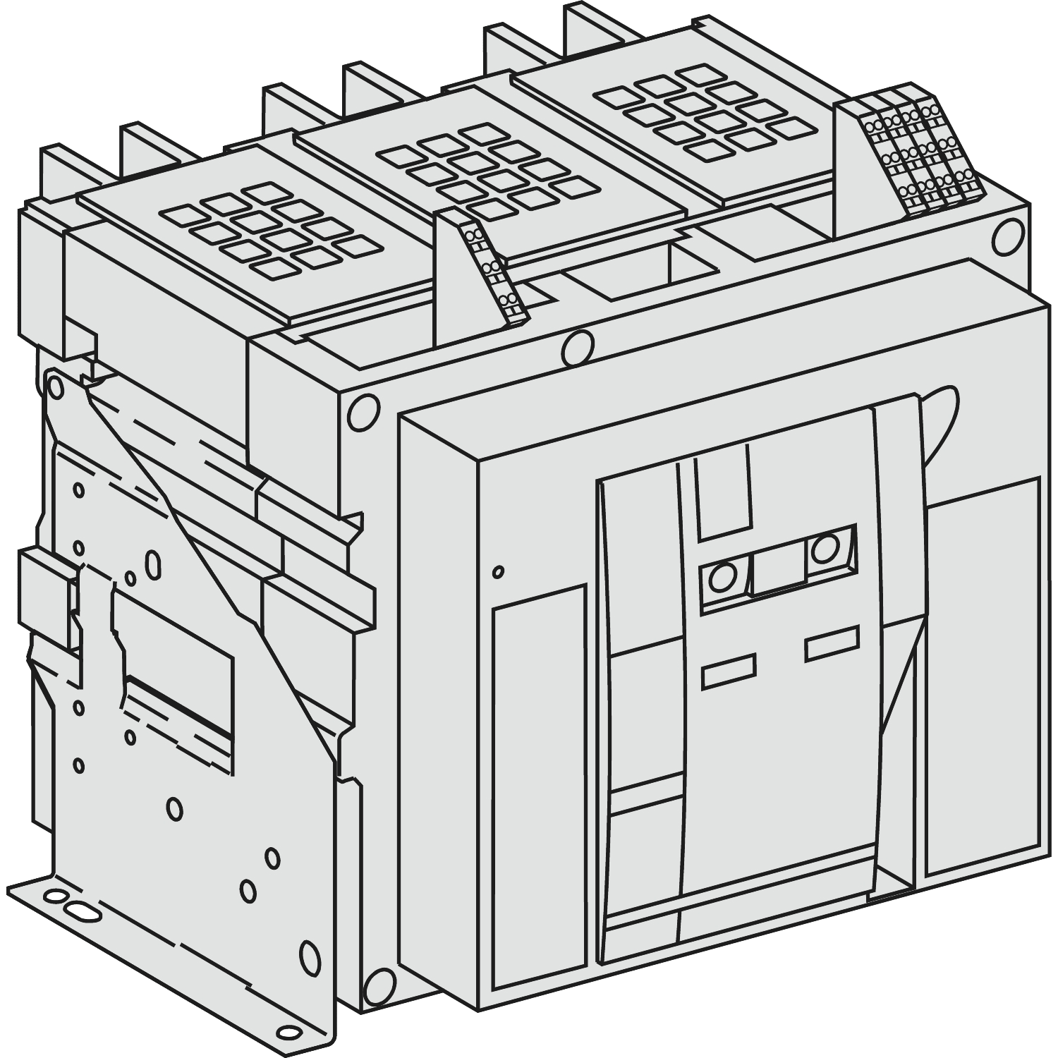 SCHNEIDER ELECTRIC - NW40HA DC-D ESTRAIBILE