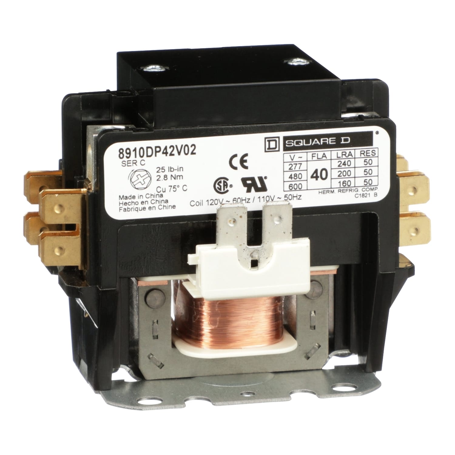 SCHNEIDER ELECTRIC - CONTATTORE 3 POLI