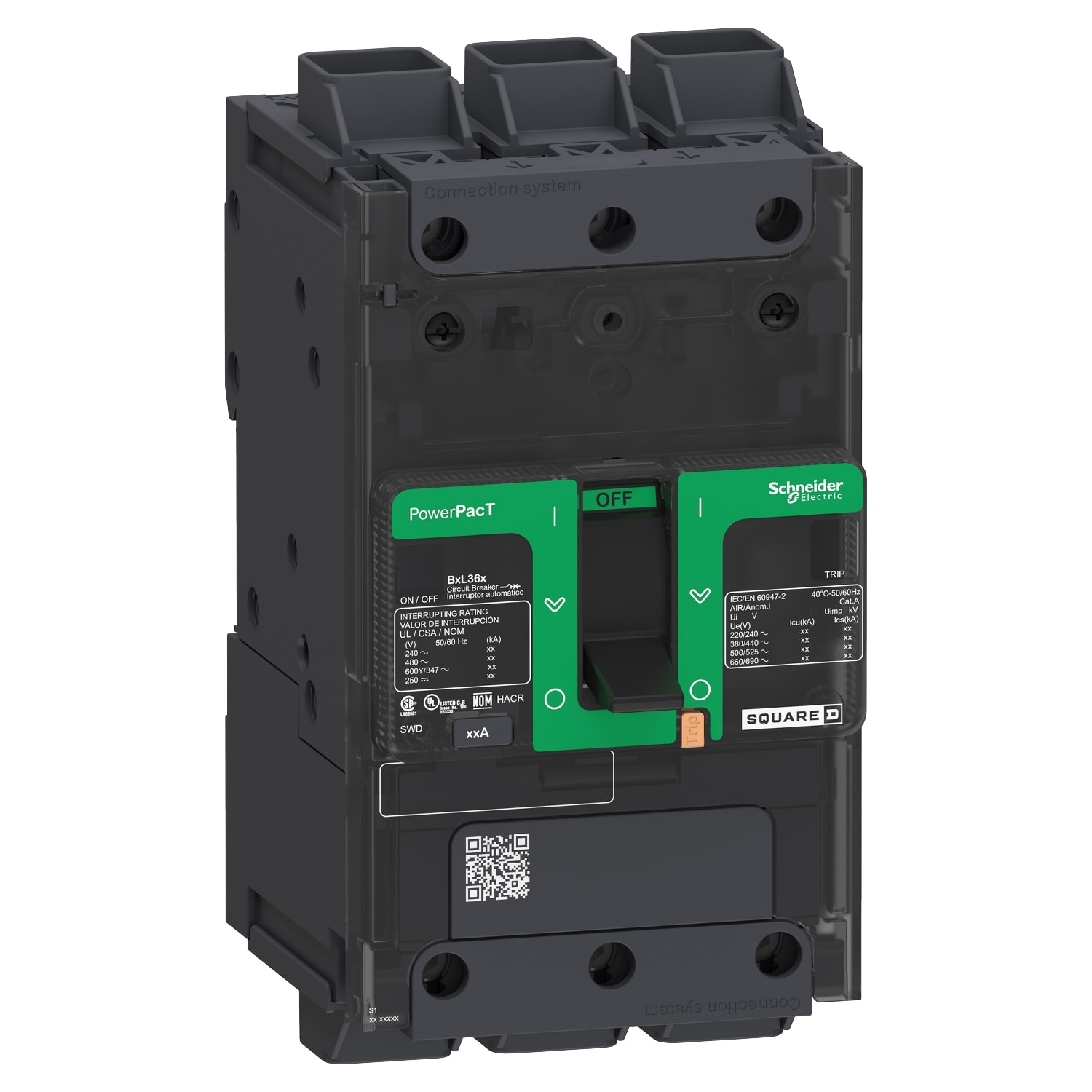 SCHNEIDER ELECTRIC - INTERR.AUTOM.PPB 3P 20A 18KA EVERL BDL36020LU