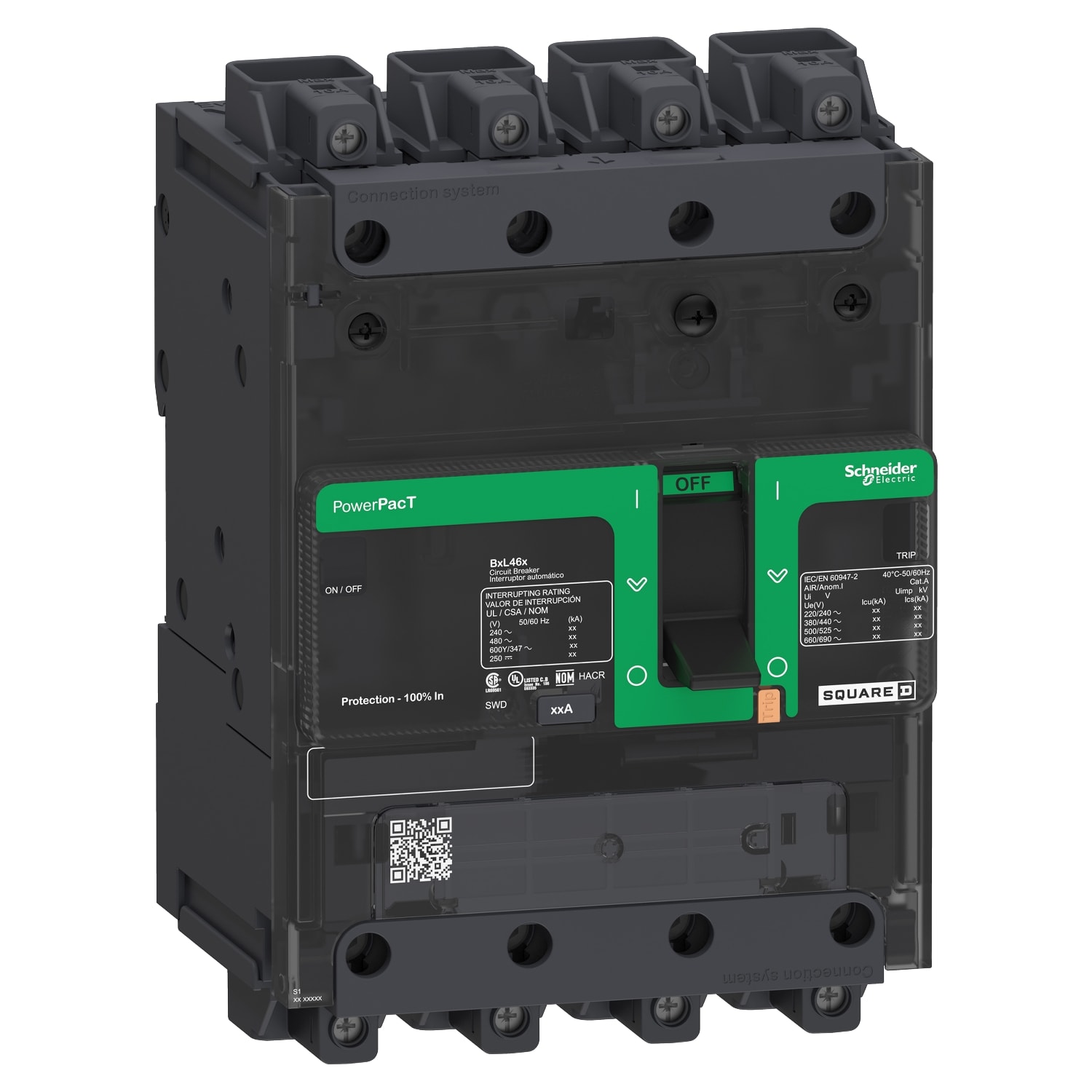 SCHNEIDER ELECTRIC - INTERR.AUTOM.PPB 4P 125A 18KA EVERL