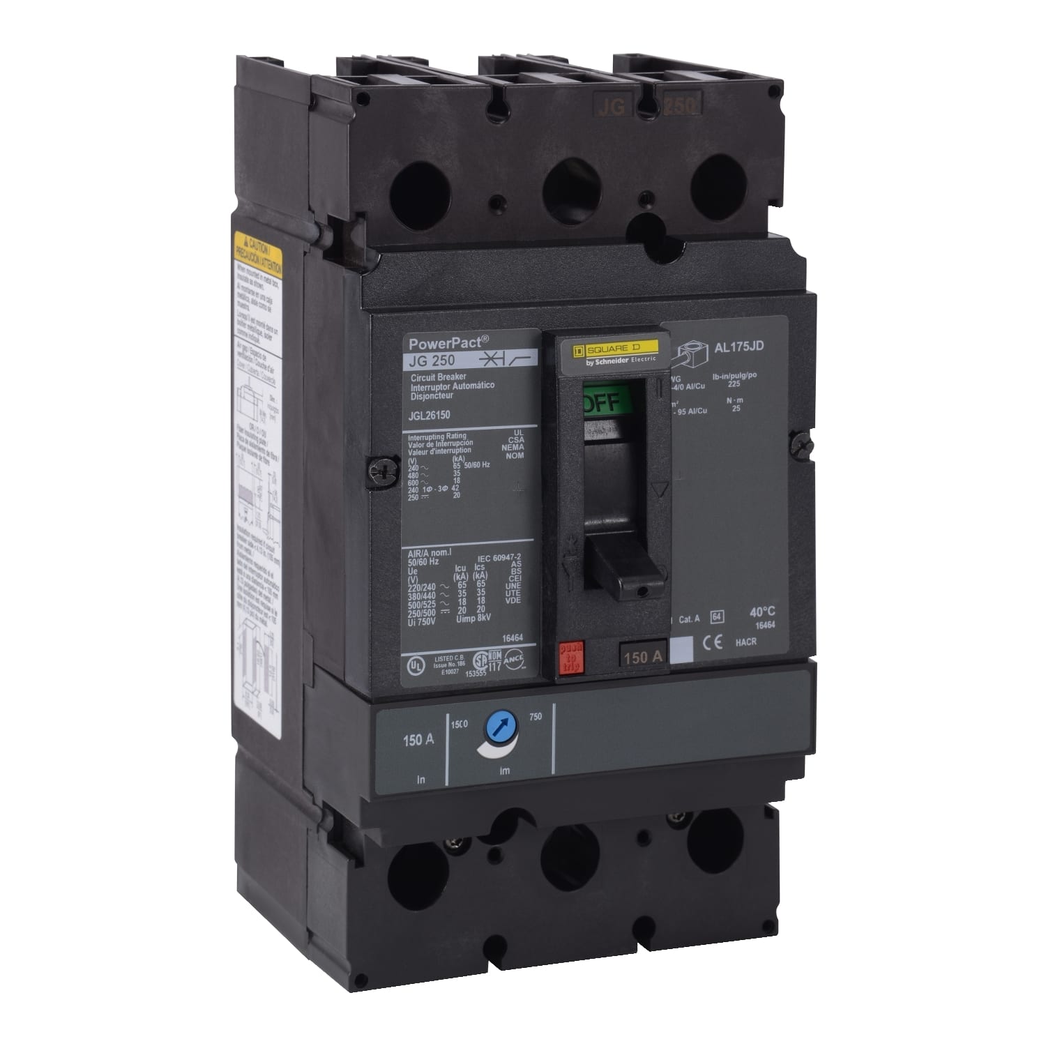 SCHNEIDER ELECTRIC - INTERRUTTORE AUTOMATICO SQD