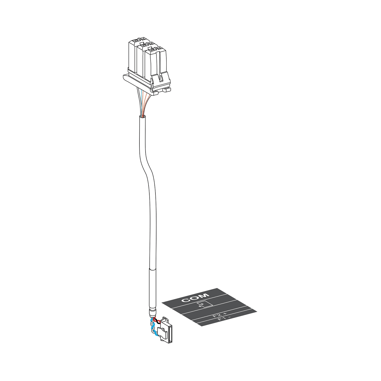SCHNEIDER ELECTRIC - CABLAGGIO PORTA ULP MTZ1