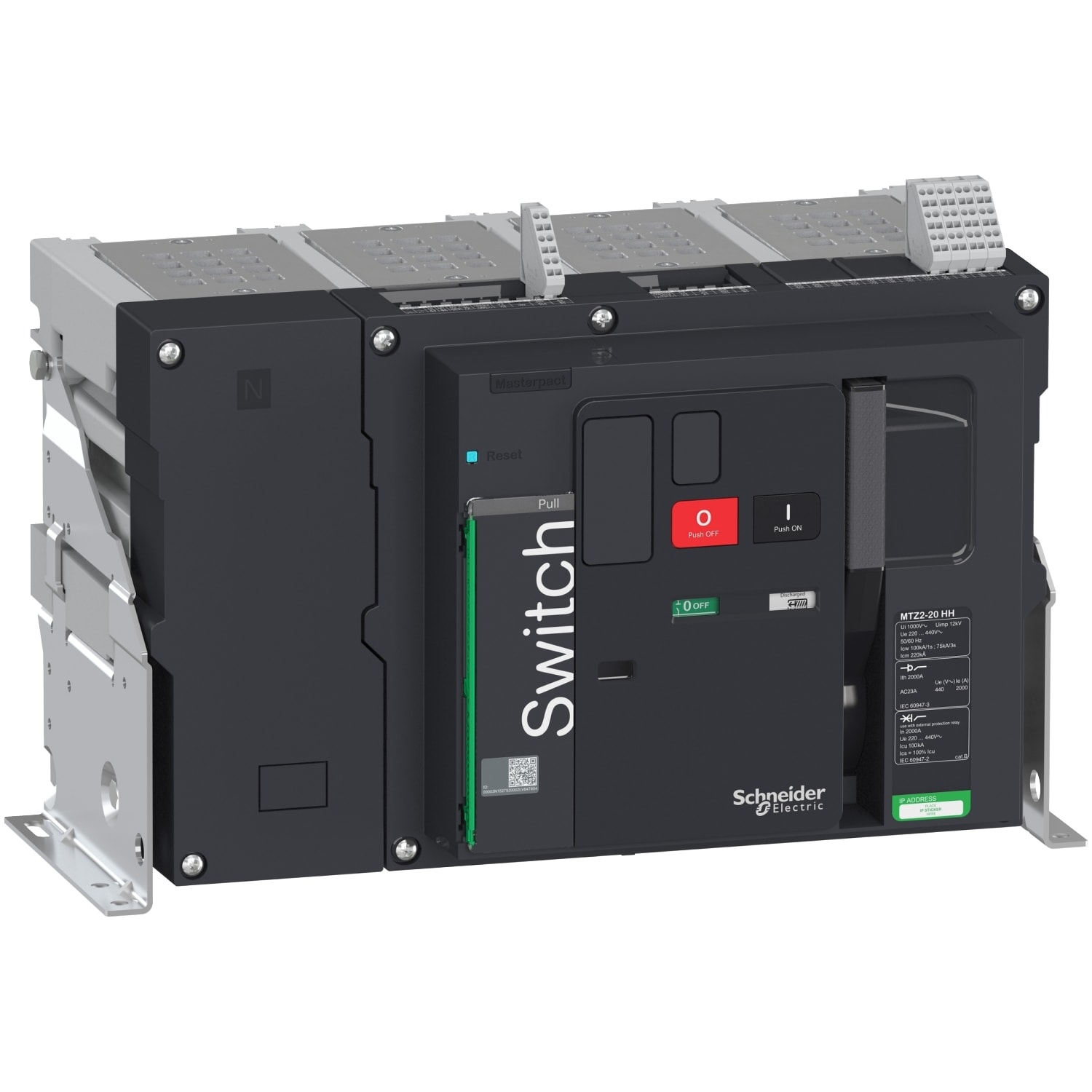 SCHNEIDER ELECTRIC - MTZ2 20 HH 4P FISSO
