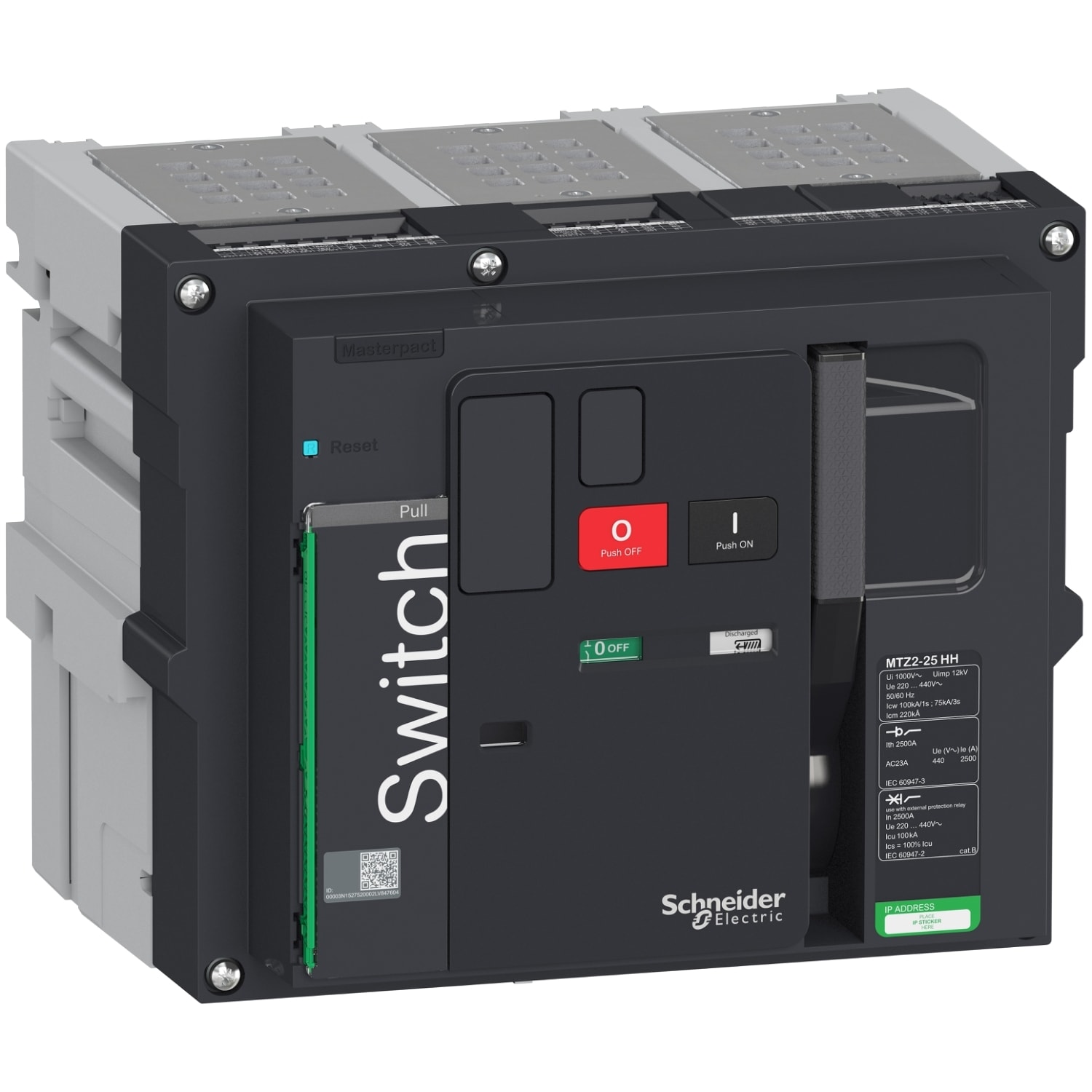 SCHNEIDER ELECTRIC - MTZ2 25 HH 3P ESTR